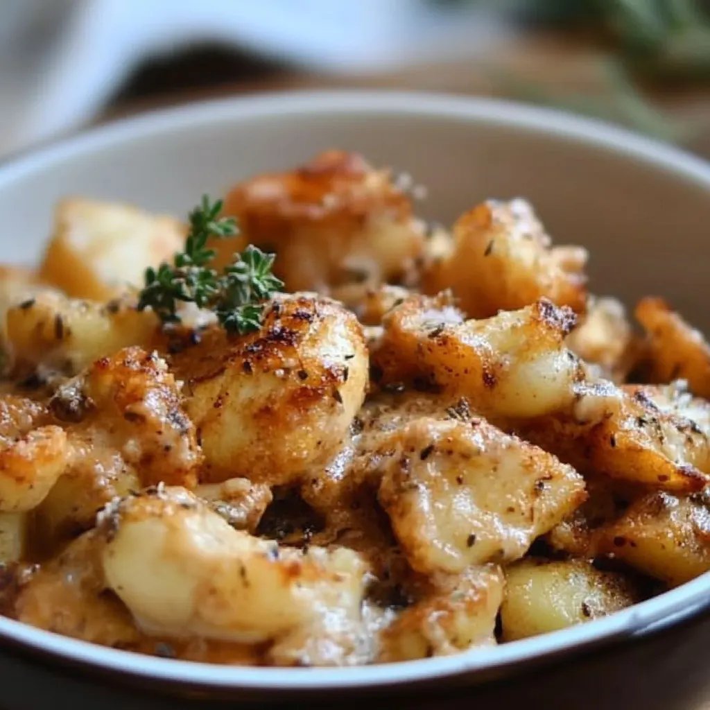 Panierten Blumenkohl aus dem Backofen