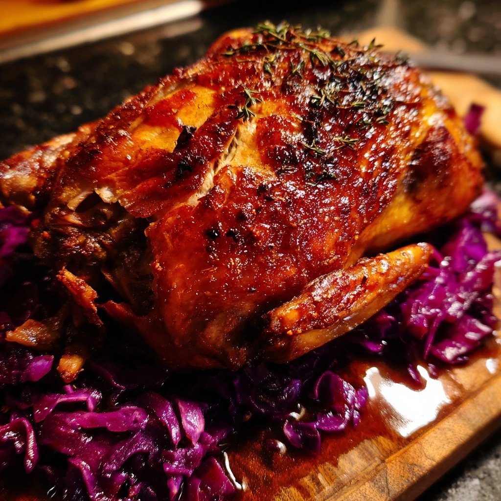 Saisonal & Festlich Weihnachtsgans mit Rotkohl