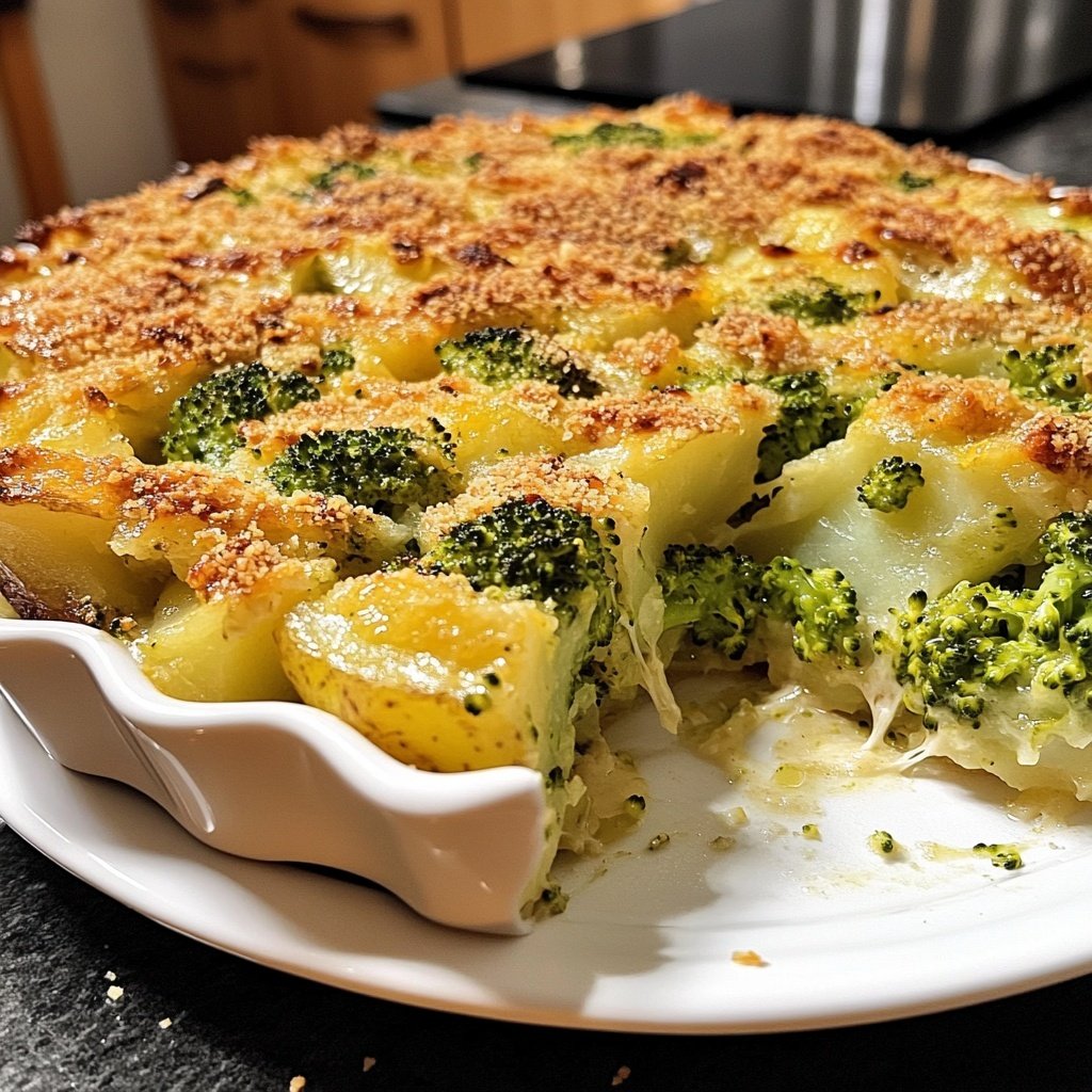 Kartoffel Brokkoli Auflauf