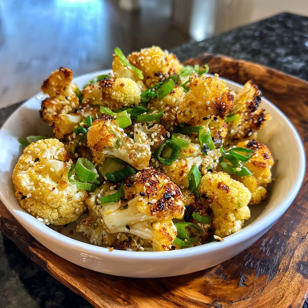 Blumenkohl Pfanne Asiatisch