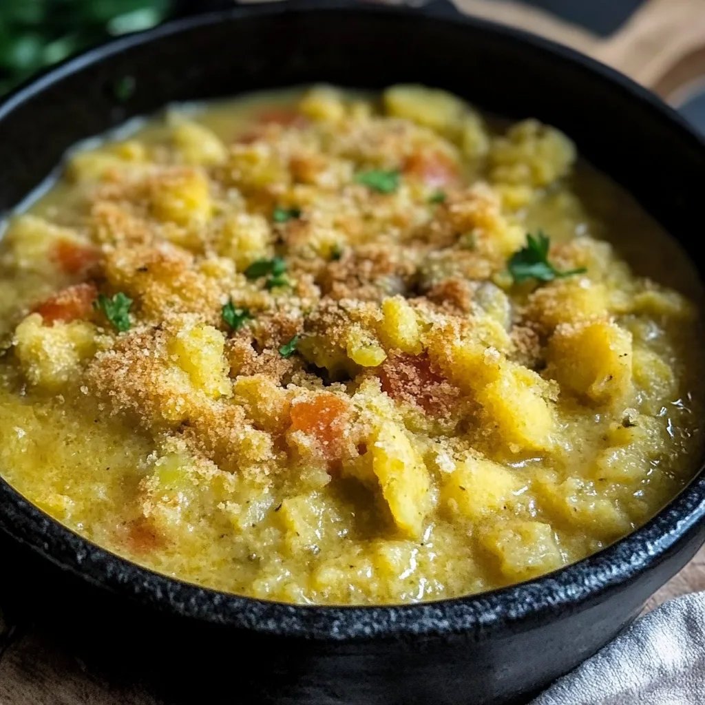 Südstaaten-Art Maisbrot-Füllung