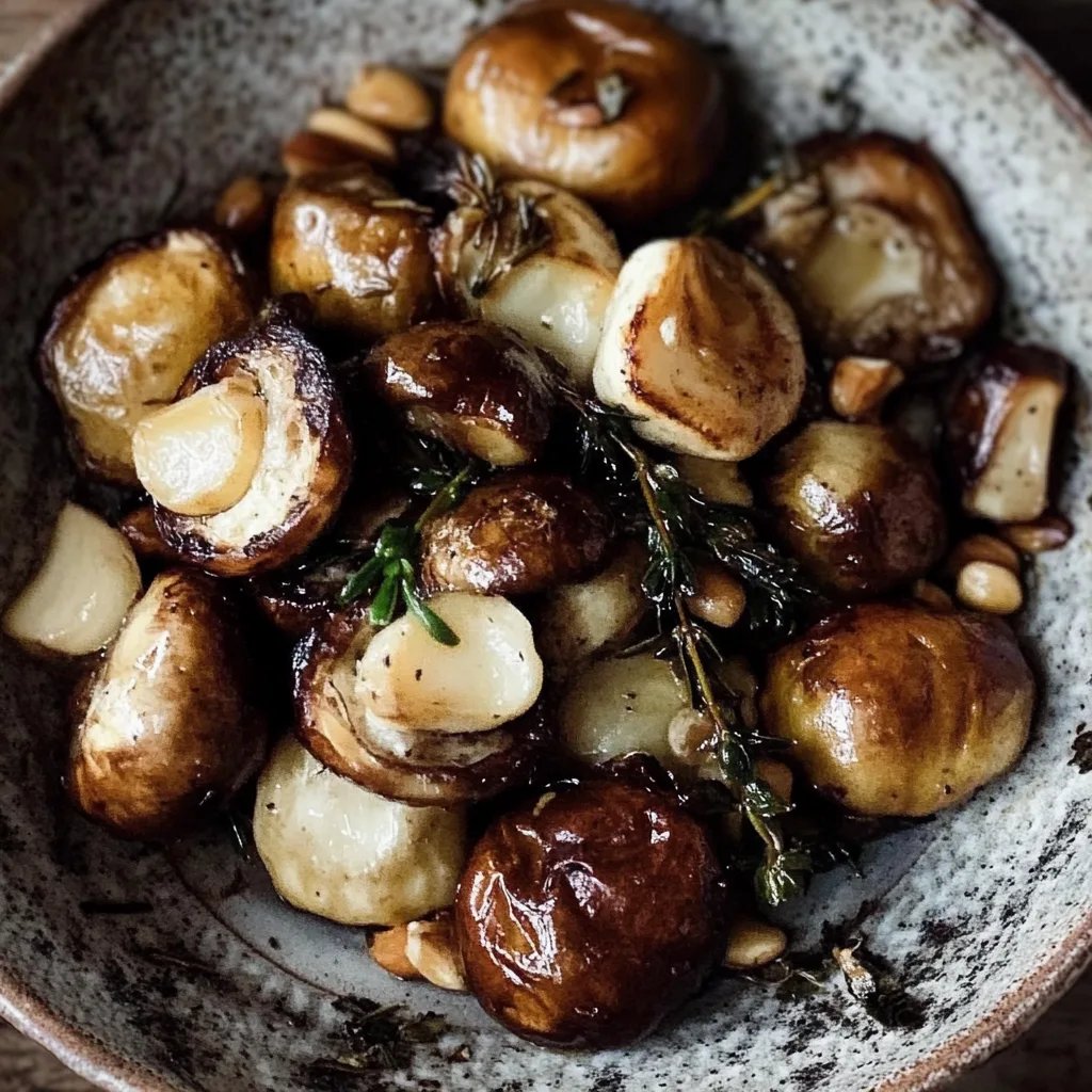 Gerösteter Rosenkohl mit Mazzetti L'originale