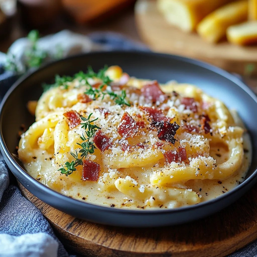 Carbonara Kartoffelauflauf