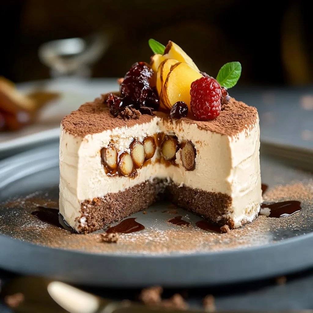 Bratapfeltorte mit Mascarpone