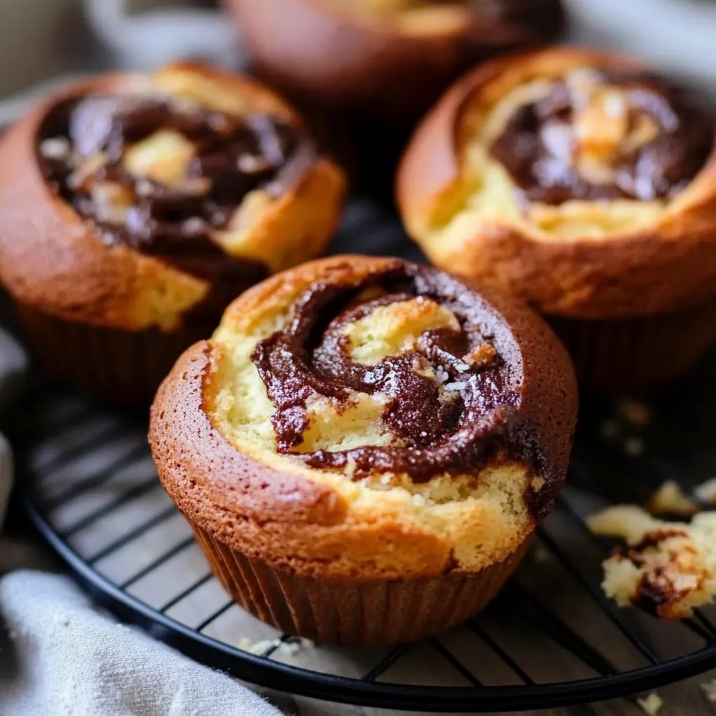 Marmorkuchen-Muffins