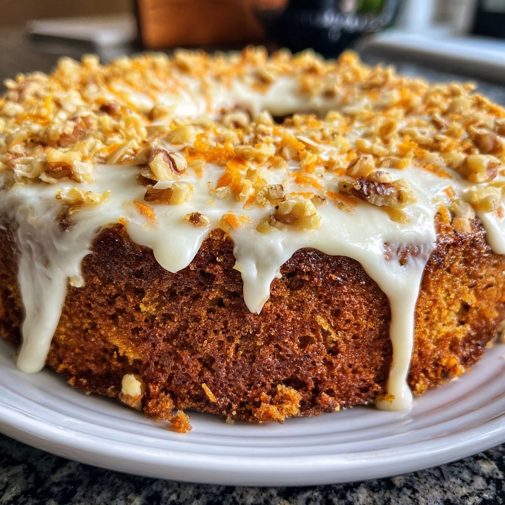 Karottenkuchen Mit Frischkäse Frosting