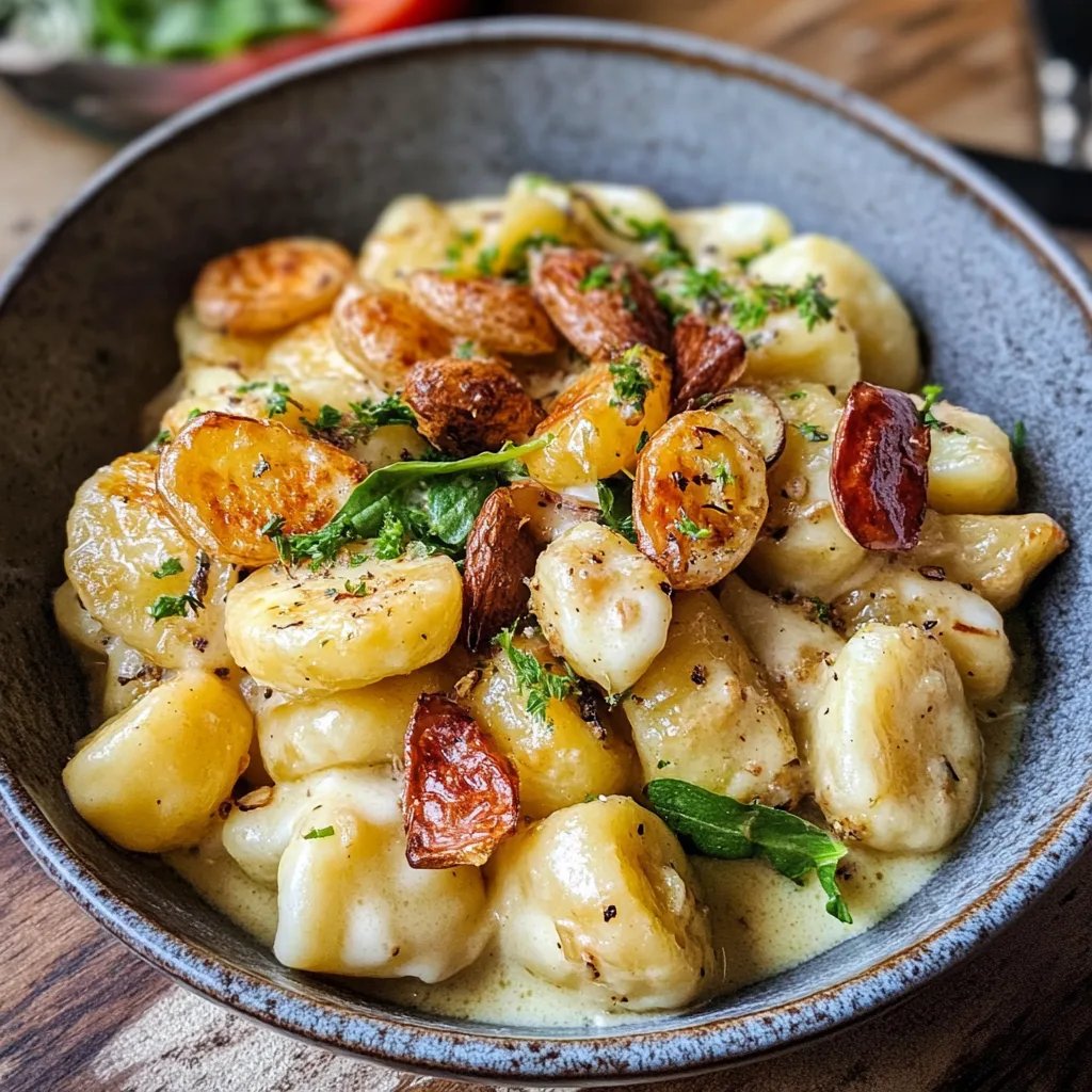Gnocchi-Rosenkohl-Pfanne