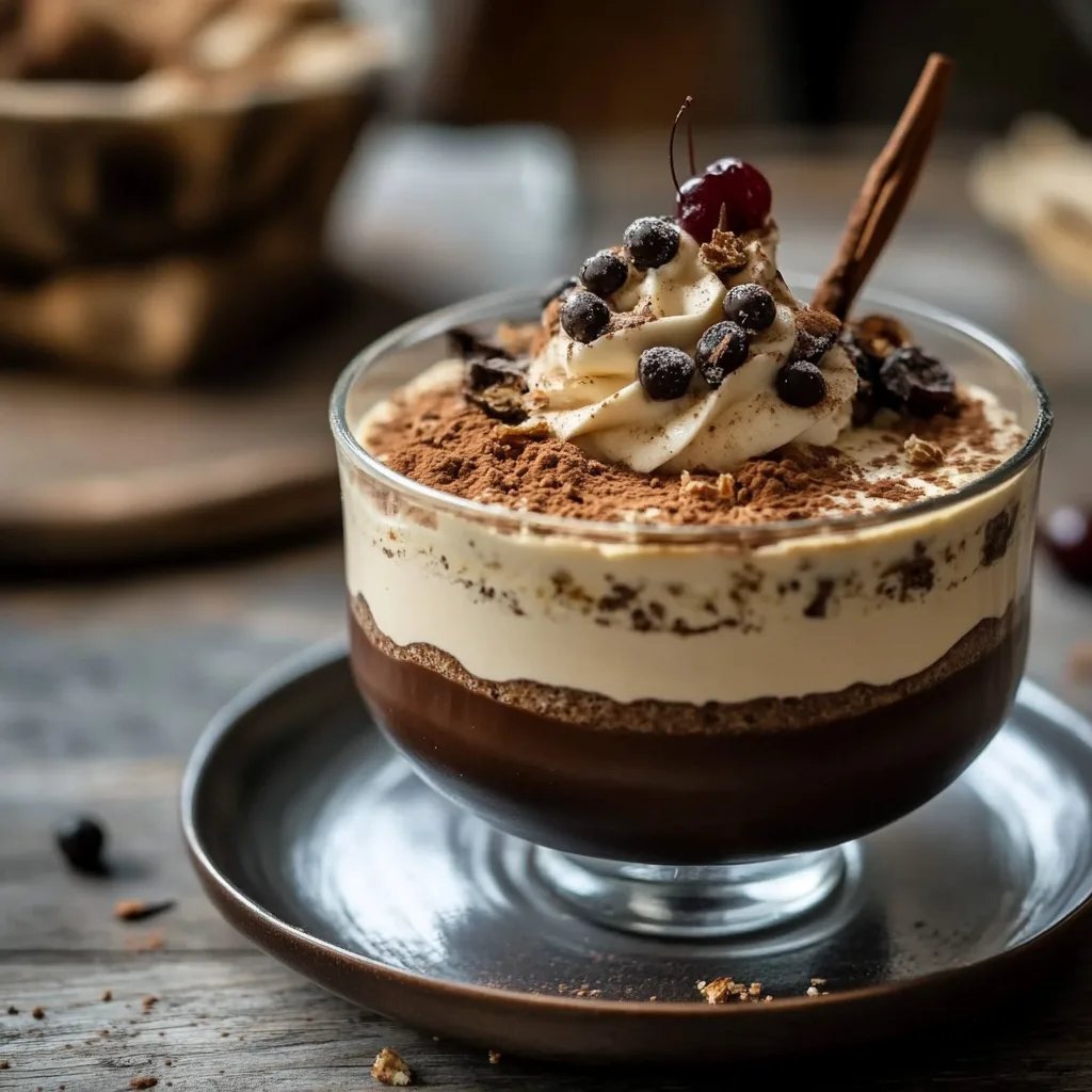 Kürbis-Ingwer-Brot-Trifle