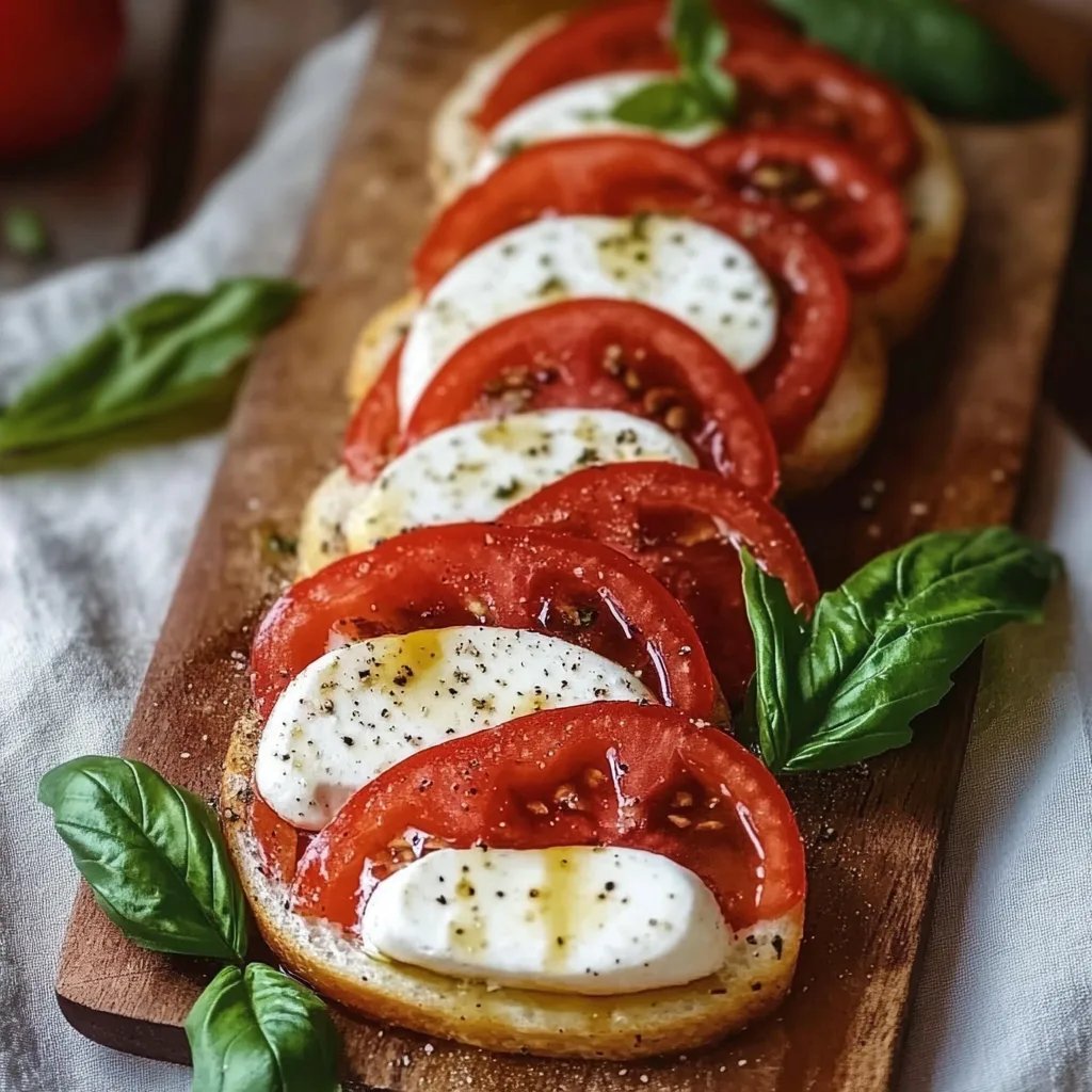 Caprese-Zuckerstange