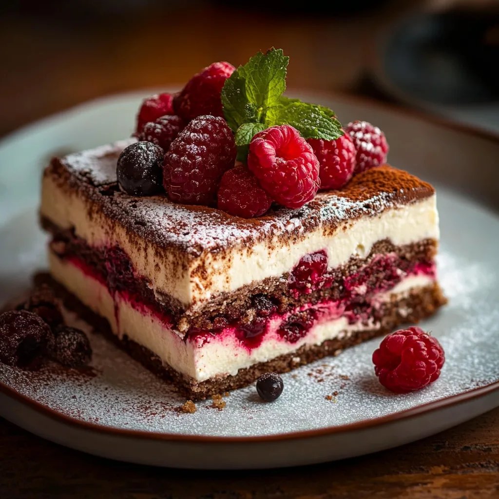 Himbeer-Spekulatius-Tiramisu