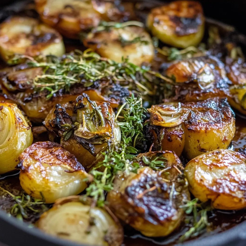 Herbstlicher Rosenkohl aus dem Backofen