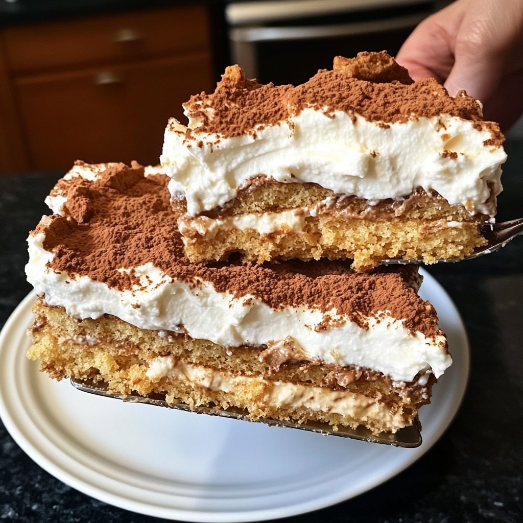 Super einfaches Lebkuchen Tiramisu ohne Ei