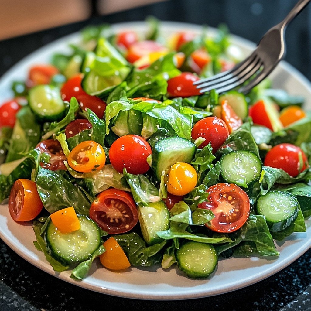 Einfacher Grüner Salat
